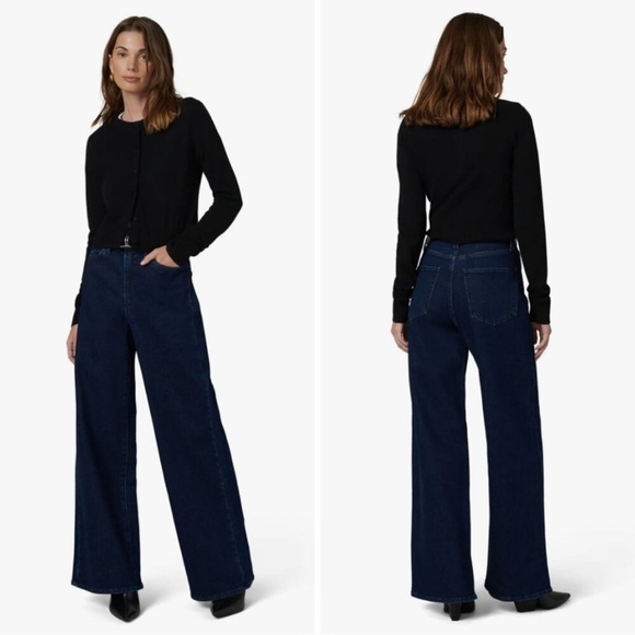 Joe’s The Mia Petite High Rise Wide Leg Jeans In Cinema Size 28P - Picture 11 of 11